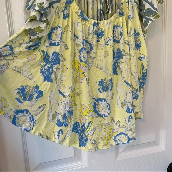 Free people yellow blouse - Picture 7 of 9